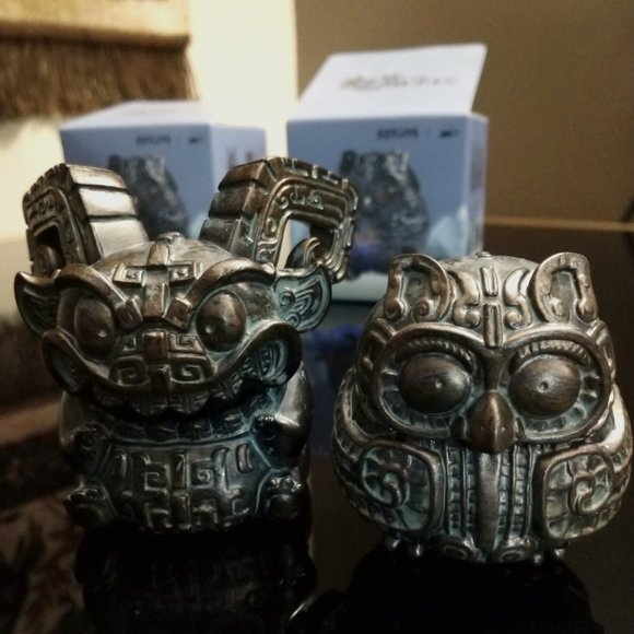 52TOYS x Hyperactivation Owl + Ram Bronze Ware Blind Box Series Figures - Picture 3 of 10